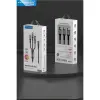 Dc62 3in1 Type-c To 60w Type-c / 12w Lightning / 15w Micro 1.2m Hızlı Şarj Kablo - Siyah