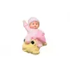 Decotown Hediyelik Sevimli Pembe Bebek Biblo Polyester Süs Eşyası