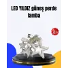 Dekoratif Yıldız Peri Led Perde 3x3 Metre Ortam Işığı