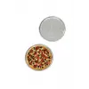 Delikli Çelik Pizza Ve Laacun Tepsisi Orta Boy -32  cm