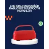 Derin Baslı Çift Hoparlörlü Taşınabilir Kablosuz Hoparlör