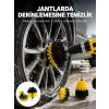 Derinlemesine Temizlik İçin Dayanıklı Kıllı Matkap Fırçası Başlığı