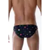 Desenli Erkek Slip