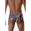 Desenli Erkek Slip