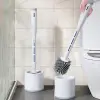 Deterjan Hazneli Silikon Tuvalet Fırçası