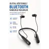 Dijital Batarya Göstergeli Bluetooth Özellikli Boyun Askılı Kulaklık
