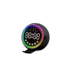 Dijital Saat - Bluetooth Wireless Mini Hoparlör Speaker Usb Şarjlı - Işıklı 5w Pl-4652 Bx40