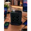 Dikey Priz Kulesi 8 AC Priz 4 USB 2 Type-C Çocuk Korumalı Güç Dağıtıcı