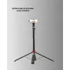 Dikey ve Yatay Çekim Destekli Selfie Stick Tripod
