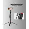 Dikey ve Yatay Çekim Destekli Selfie Stick Tripod