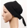 Dikişsiz Bağlamalı Tesettür Bone - Bağlamalı Bandana