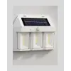 Dış Mekan Solar Duvar Lambası – 120° Hareket Algılama 3 Işık Modu