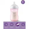 Doğal Tepkili Natural Response PP Biberon 260 ml 1+ Ay Pembe