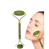 Doğal Yeşim Roller ve Gua Sha Yüz Şekillendirme Seti