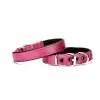Dokuma Softlu Köpek Boyun Tasması 2 cm x 45 cm Mor