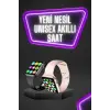 Dokunmatik Ekran Akıllı Saat Tema Değiştirme Şık ve Modern Unısex