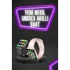 Dokunmatik Ekran Akıllı Saat Tema Değiştirme Şık ve Modern Unısex