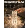 Dokunmatik Kristal Gece Lambası Hediyelik