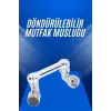 Döndürülebilir Musluk Mutfak Banyo Musluk Ucu Başlığı 4 Filtreli