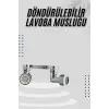 Dönebilen Musluk Başlığı Akrobat Mutfak Banyo Musluk Ucu Başlığı Oynar Başlıklı