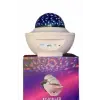 Dönen Işıklı Disko Topu Projektör Müzik Çalarlı Disco Speaker