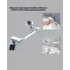 Döner Musluk Başlığı Çok Açılı Robotik Kol Su Tasarruflu