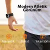 Dux Ducis Apple Watch 42/44/45MM için Manyetik Armor Silikon Kordon Kayış-(5775)