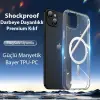 Dux Ducis Clin Mag Series iPhone 15 Plus Magsafe Uyumlu Manyetik Silikon Kılıf-(5775)