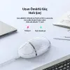 Dux Ducis CM Series Kablosuz Bluetooth 2.4GHz Şeffaf Mouse-(5775)