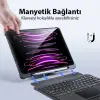 Dux Ducis iPad Pro 12.9 2022/2021/2020 SK Series Kablosuz Bluetooth Klavye Touchpad Kılıf-(5775)
