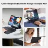 Dux Ducis iPad Pro 12.9 DK Series Kablosuz Bluetooth Klavye Touchpad Kılıf-(5775)