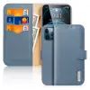 Dux Ducis iPhone 12 Pro Max Kılıf Mıknatıslı Cüzdanlı Deri Kılıf Hivo Series-(5775)