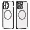 Dux Ducis iPhone 13 Pro Aimo Series MagSafe Premium Buzlu Sert PC-TPU Kılıf-(5775)