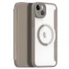 Dux Ducis iPhone 14 Plus 6.7 Kılıf Skin X Pro Series MagSafe Kapaklı Kılıf Folio Case-(5775)