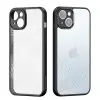 Dux Ducis iPhone 14 Plus Aimo Series Premium Buzlu Sert PC-TPU Kılıf-(5775)