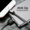 Dux Ducis K-One Cable İPhone  Usb Şarj Kablosu 1 METRE-(5775)