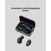 E10 Kablosuz Bluetooth Kulaklık – 3D Ses Powerbank Şarj Kutusu