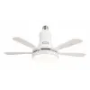 Eco Lounge 1 adet TRION TRN 1300 Nefes 50W Ledli Tavan Vantilatörü Kumandalı 3 Renk E27 Duy