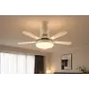 Eco Lounge 1 adet TRION TRN 1300 Nefes 50W Ledli Tavan Vantilatörü Kumandalı 3 Renk E27 Duy