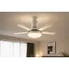 Eco Lounge 1 adet TRION TRN 1300 Nefes 50W Ledli Tavan Vantilatörü Kumandalı 3 Renk E27 Duy