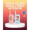 Ekranlı Walkie Talkie Oyuncağı Ses ve Görüntü Destekli