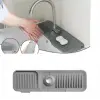Elastik Mutfak Banyo Musluk Matı Düzenleyici Kaydırmaz Taban Organizer Labo Kenar Matı