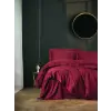 Elegant Bordo Çift Kişilik Saten Nev Takımı