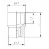 Elta 1115 1/2 Lokma Anahtar 13 mm