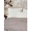 Embrova Şönil Çift Kişilik Yatak Örtüsü/Pike Takımı Loom Bej