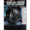 En Çok Tercih Edilen Akıllı Saat Amoled Ekran Nabız Sensörü GPS Uyumlu Adımsayar