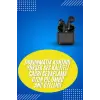 En Çok Tercih Edilen Bluetooth Kulaklık Mikrofonlu Silikonsuz Dokunmatik Kontrol