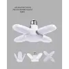 Enerji Tasarruflu LED Ampül 60 Watt 4 Kollu Beyaz Işık Yeni Nesil