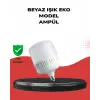 Enerji Tasarruflu Şarjlı LED Ampul 30W Beyaz Işık