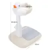 Ergonomik Ördekli Bebek Banyo Yıkama Yardımcısı